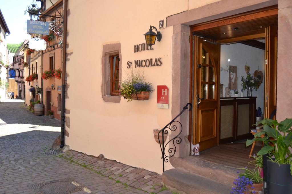 Hotel Le Saint Nicolas Riquewihr Exterior foto