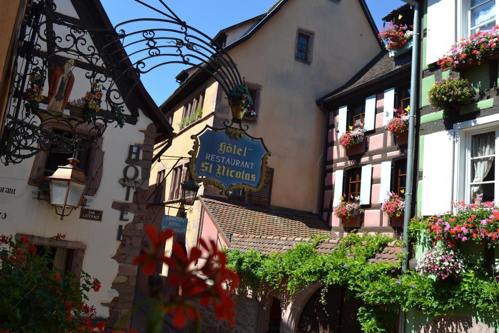 Hotel Le Saint Nicolas Riquewihr Exterior foto