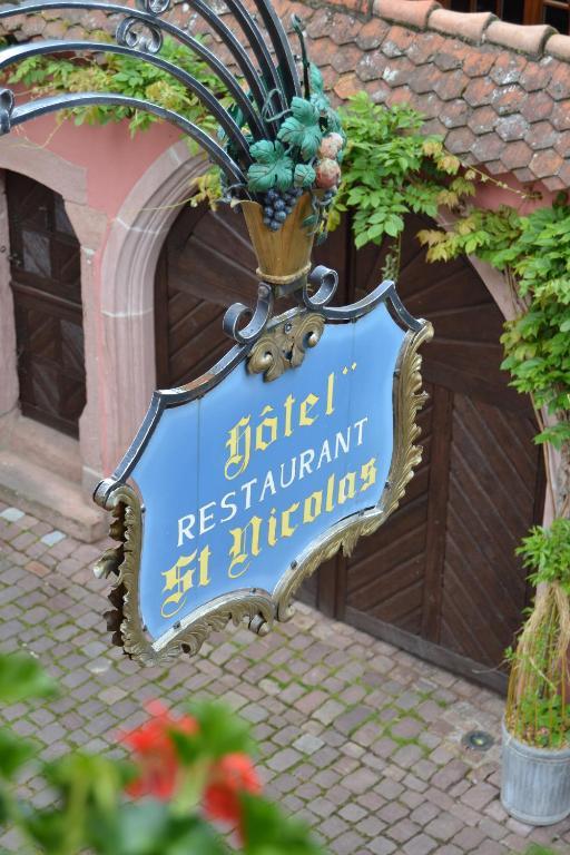 Hotel Le Saint Nicolas Riquewihr Exterior foto