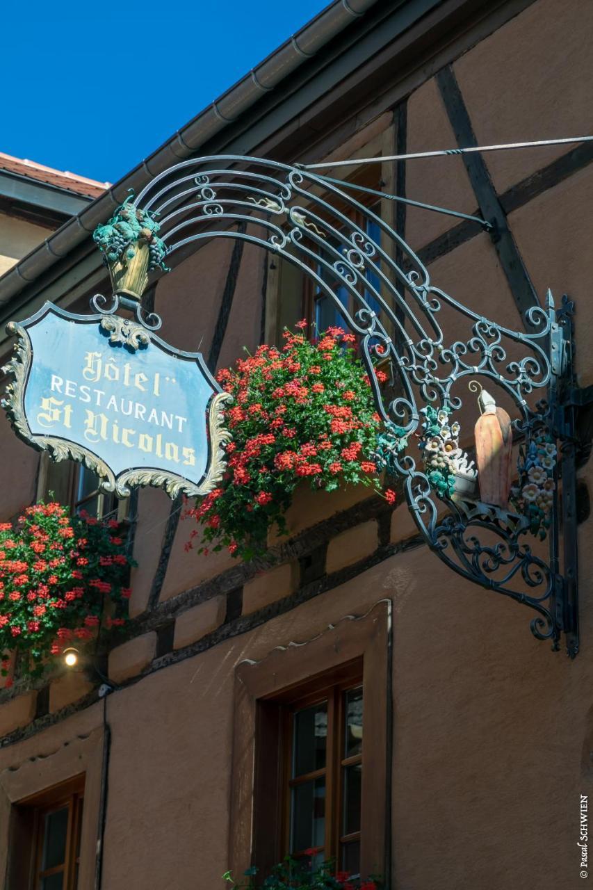 Hotel Le Saint Nicolas Riquewihr Exterior foto